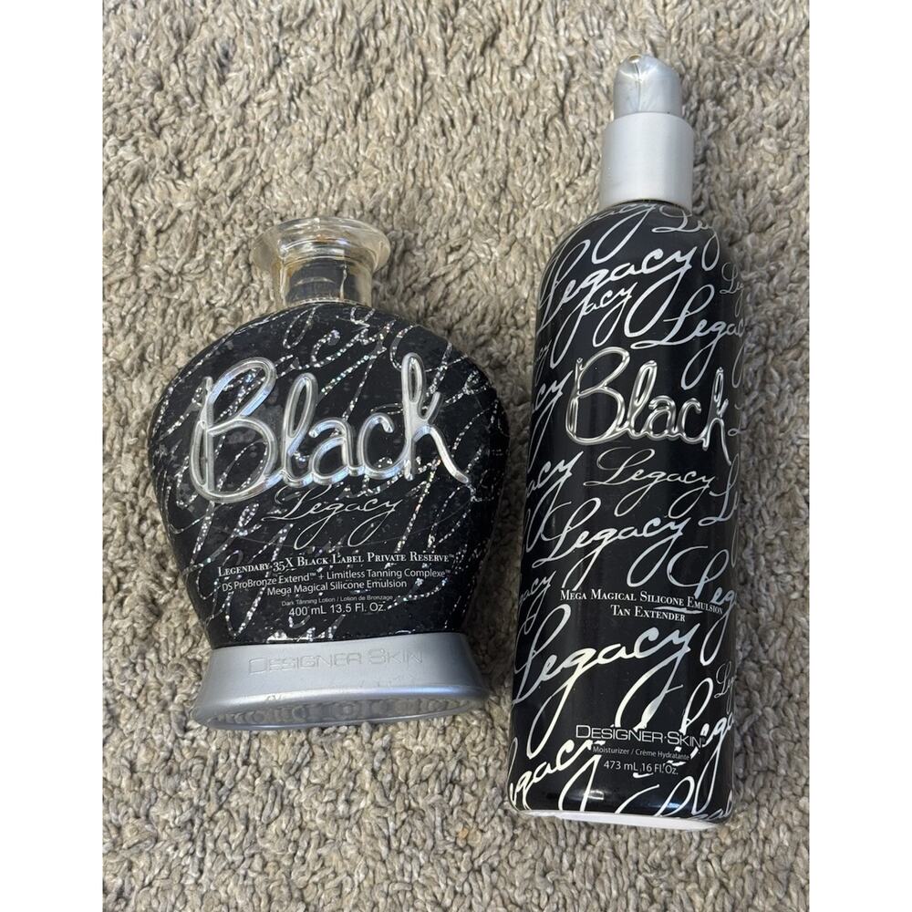Designer Skin BLACK LEGACY Legendary 35x Mega Magical Tanning Lotion Extender